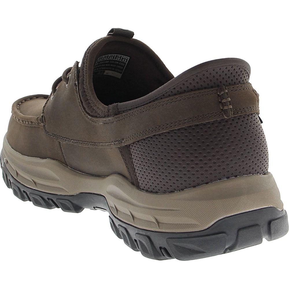 Skechers Slip Ins Knowlson Shore Thing Casual Shoes - Mens Cocoa Brown Back View