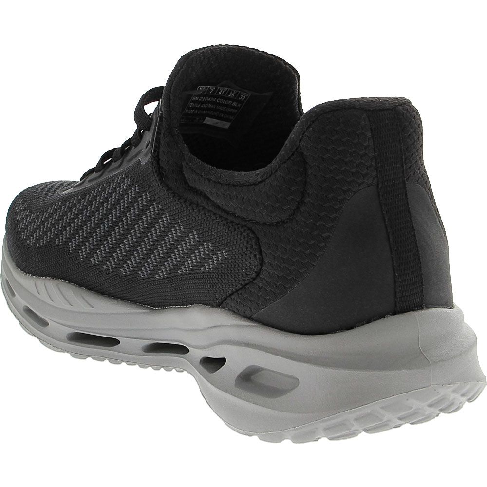 Skechers Arch Fit Orvan Trayver Running Shoes - Mens Black Back View