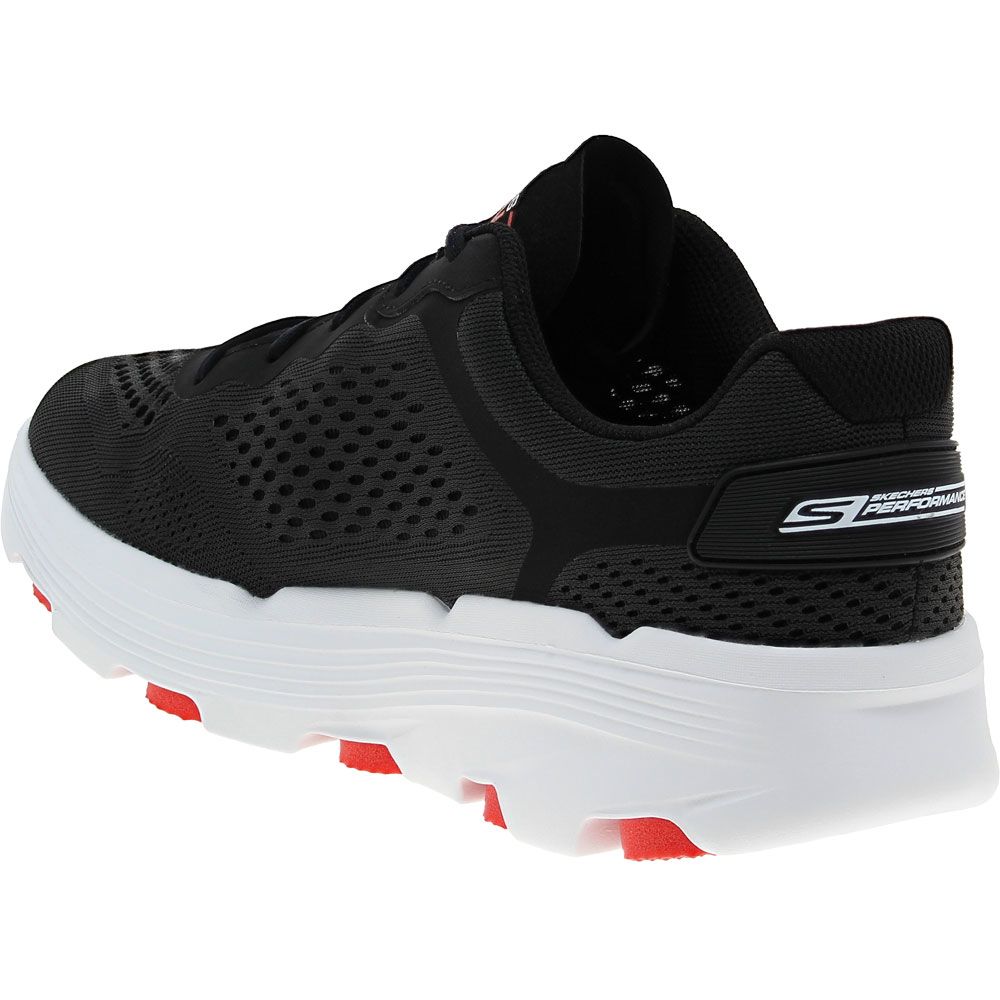 Skechers Go Run 7 Running Shoes - Mens Charcoal Back View