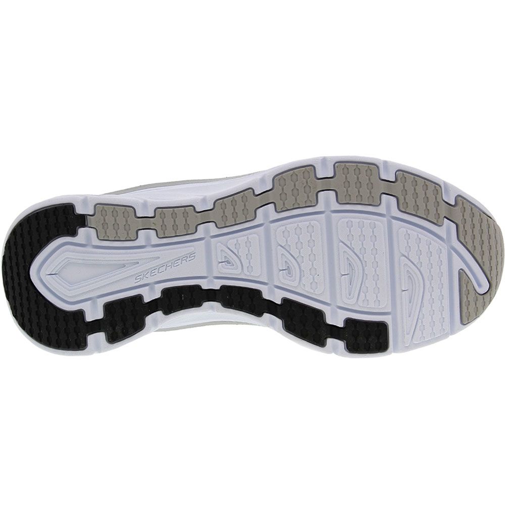 Skechers Dlux Walker Pensive Walking Shoes - Mens Grey Sole View