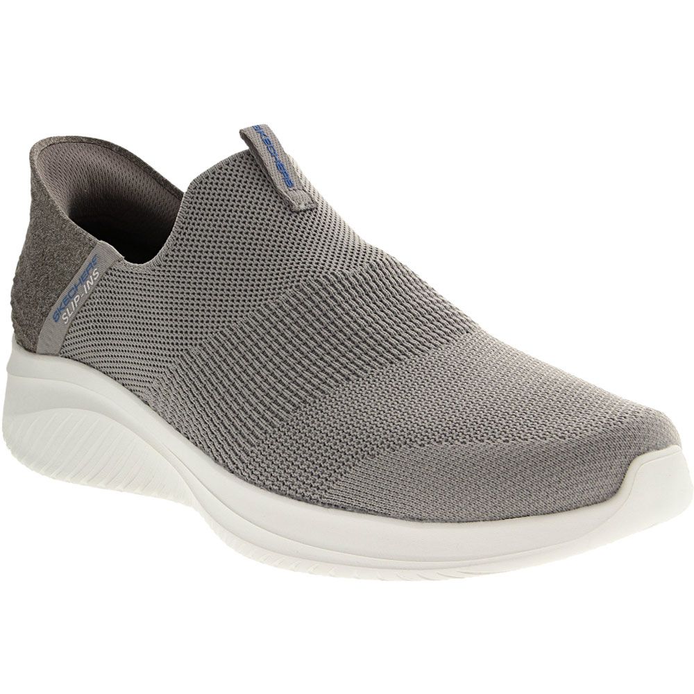 Skechers Slip Ins Ultra Flex 3 Running Shoes - Mens Grey