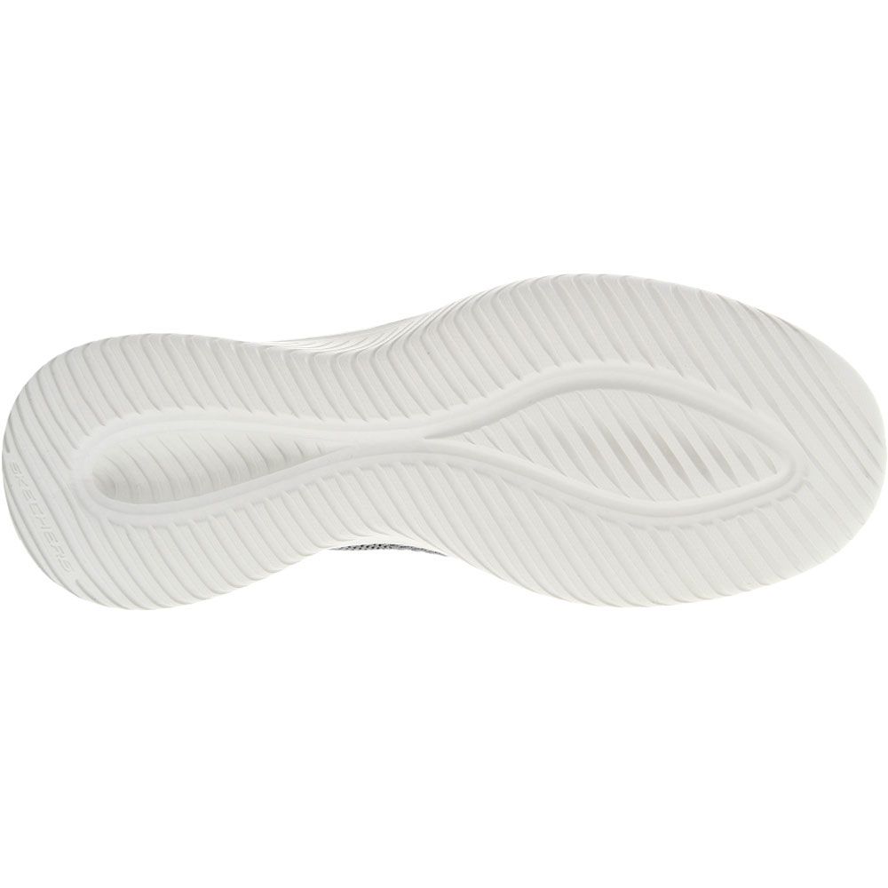 Skechers Slip Ins Ultra Flex 3 Running Shoes - Mens Grey Sole View