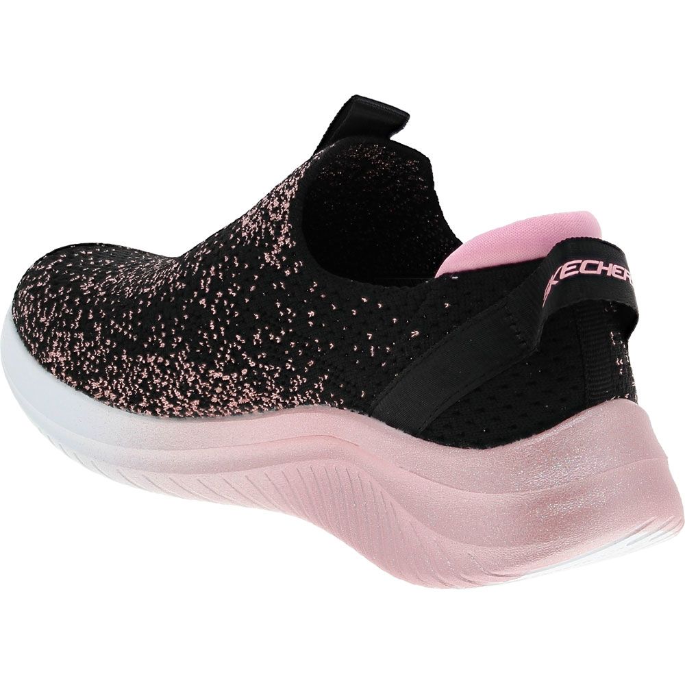 Skechers Kids Girls Ultra Flex 3.0-Happy Bright Sneaker, Black