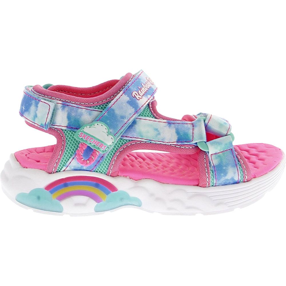 Skechers Rainbow Racer Summer Sky | Toddler Sandals | Rogan's Shoes