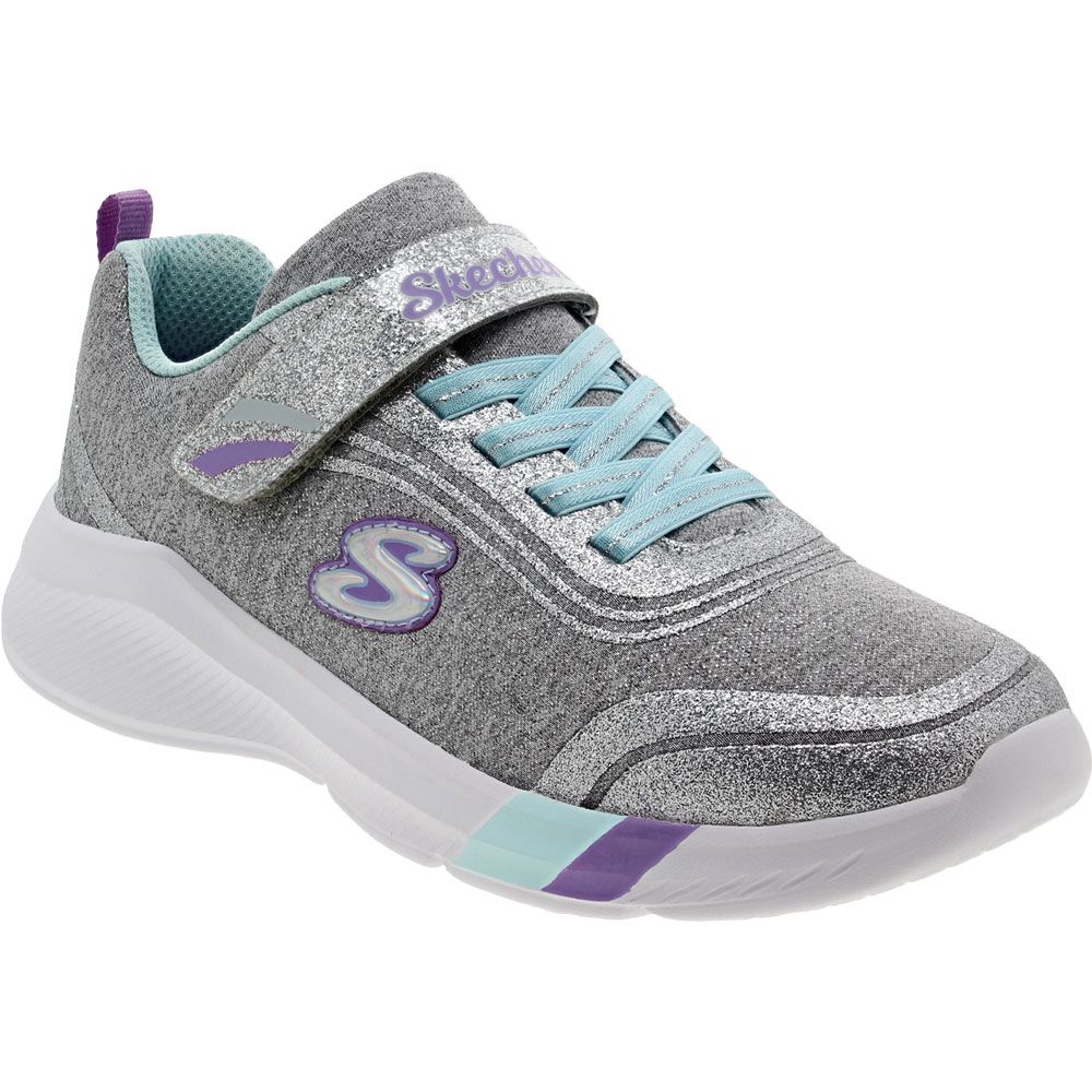 Skechers Dreamy Lites Ready To Shine Girls Running Shoes Grey