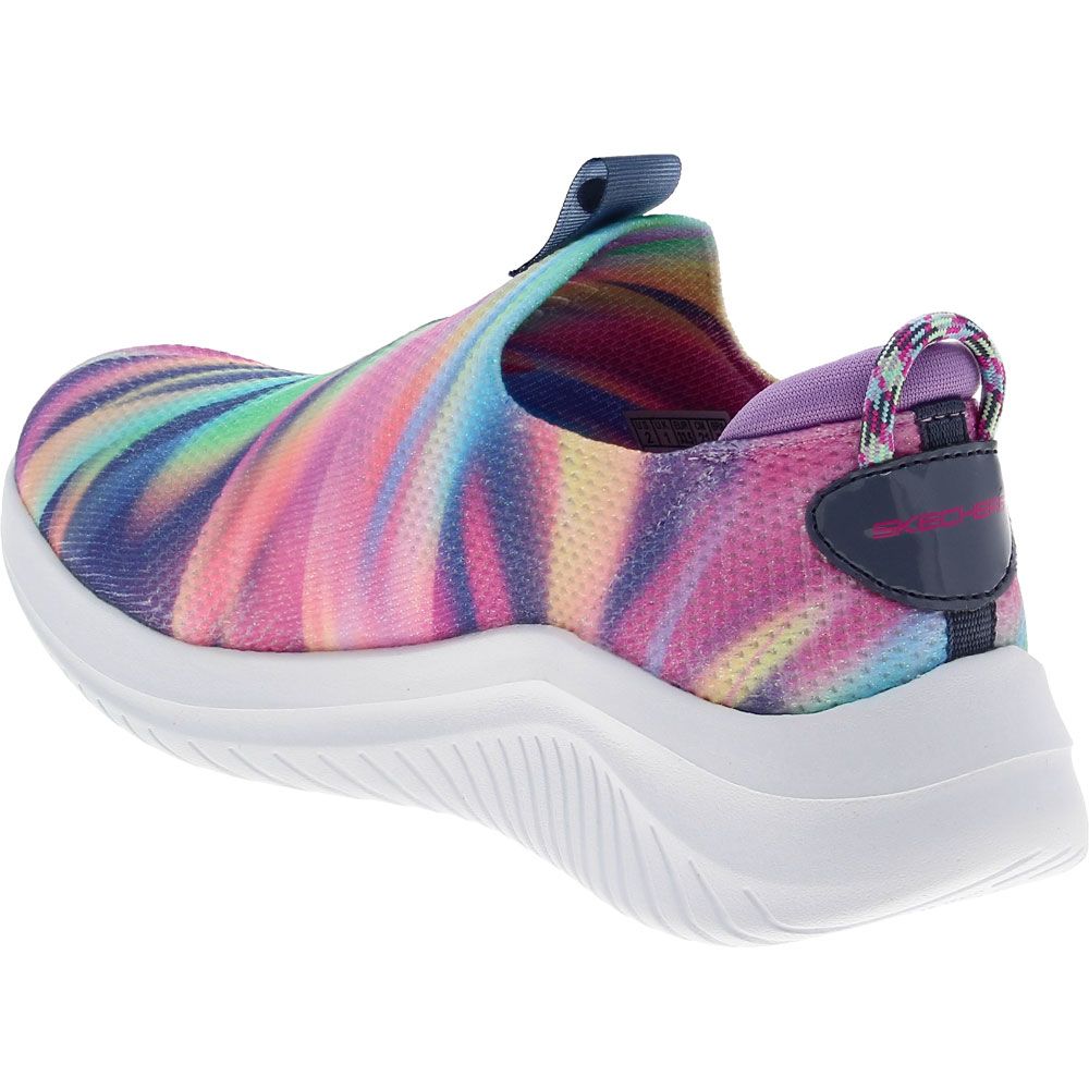 Me Slip Flex 3 Ultra Rogan\'s Shoes on | | Girls Color Sleek Skechers