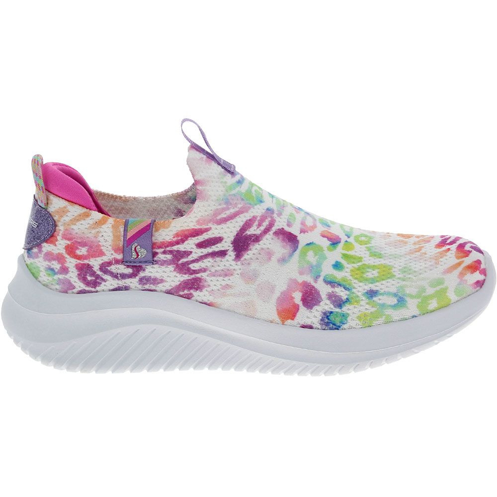 Skechers Ultra Flex 3 Safari Shine | Girls Slip on | Rogan's Shoes