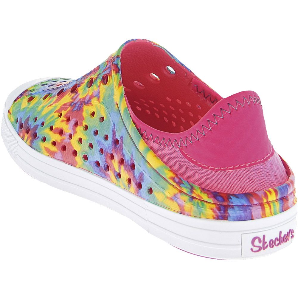 Skechers Guzman Steps Color Hyp Water Sandals - Girls Multi Back View