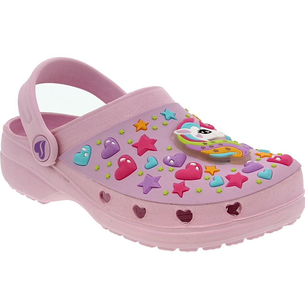 Skechers Heart Charmer Unicorn Water Sandals - Girls Pink