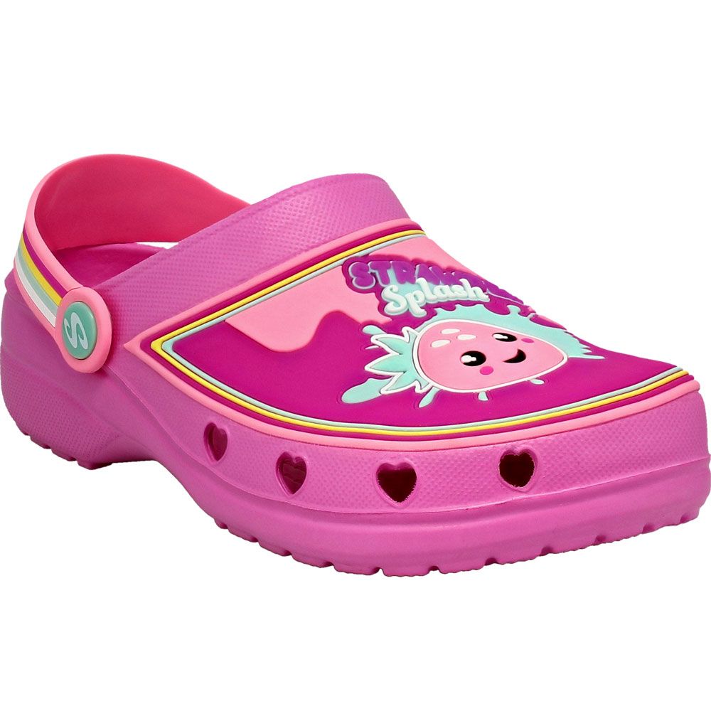Skechers Heart Charmer Scented Water Sandals - Girls Pink Multi