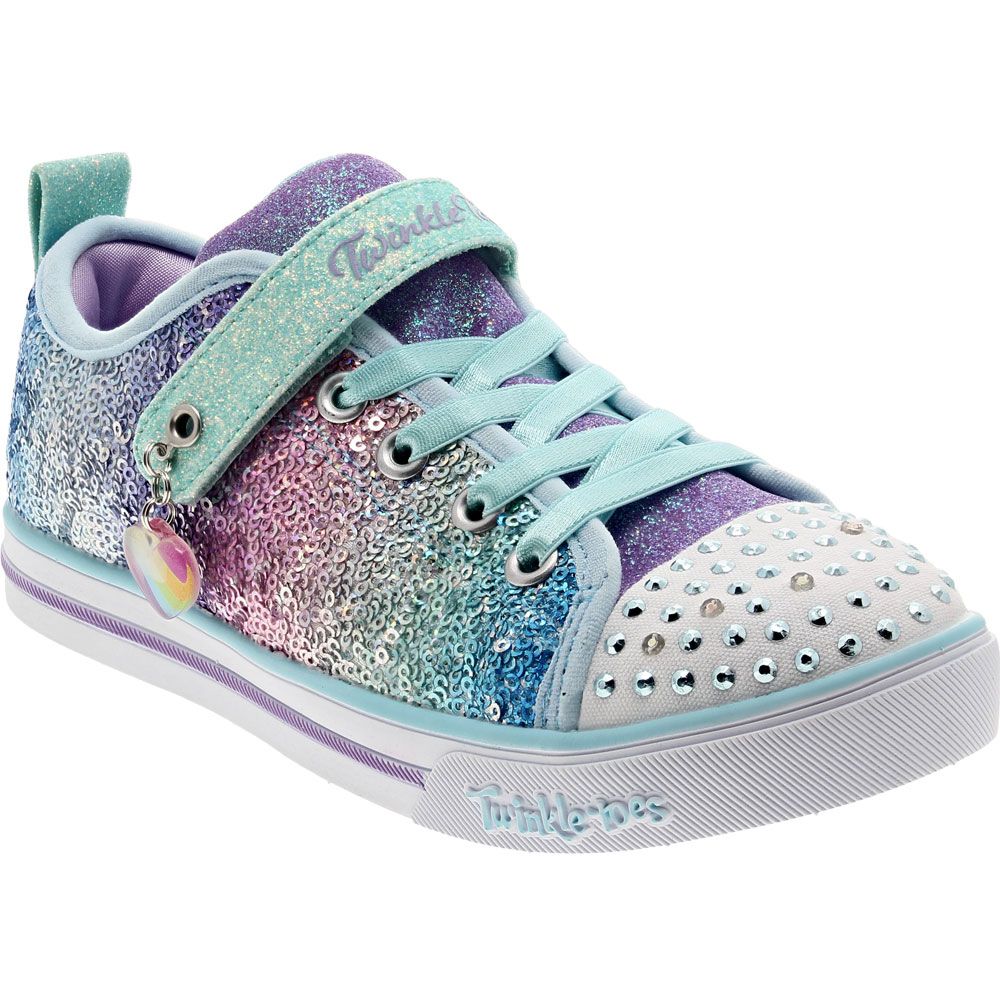 Lo siento Grasa Sucio Skechers Twinkle Toes Sparkle Lite Sequins So Bright Girls Lifestyle Shoes  | Rogan's Shoes