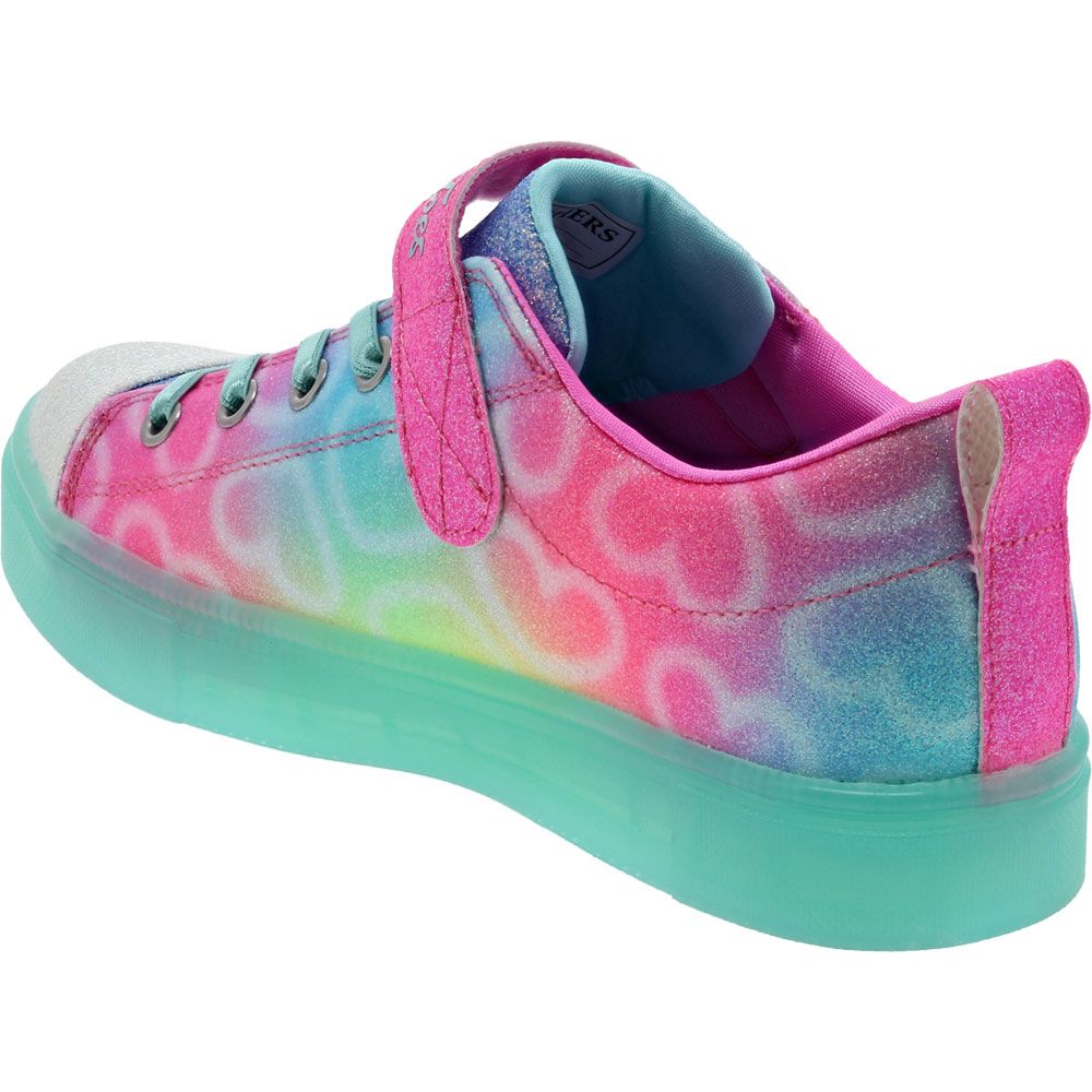 Skechers Twinkle Sparks Ice Dreamsicle Lifestyle - Girls Multi Back View