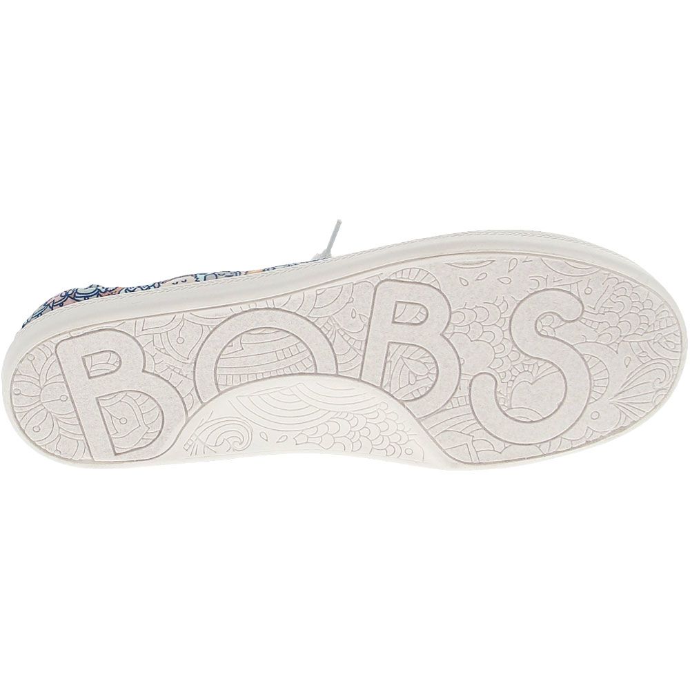 Skechers Beach Bingo Woof Pack Lifestyle Shoes - Womens Blue Sole View