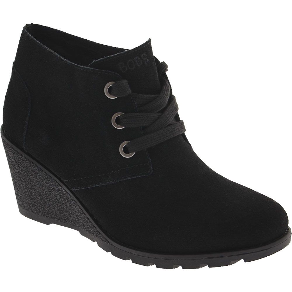 Skechers Bobs Tumble Weed Womens Casual Boots Black