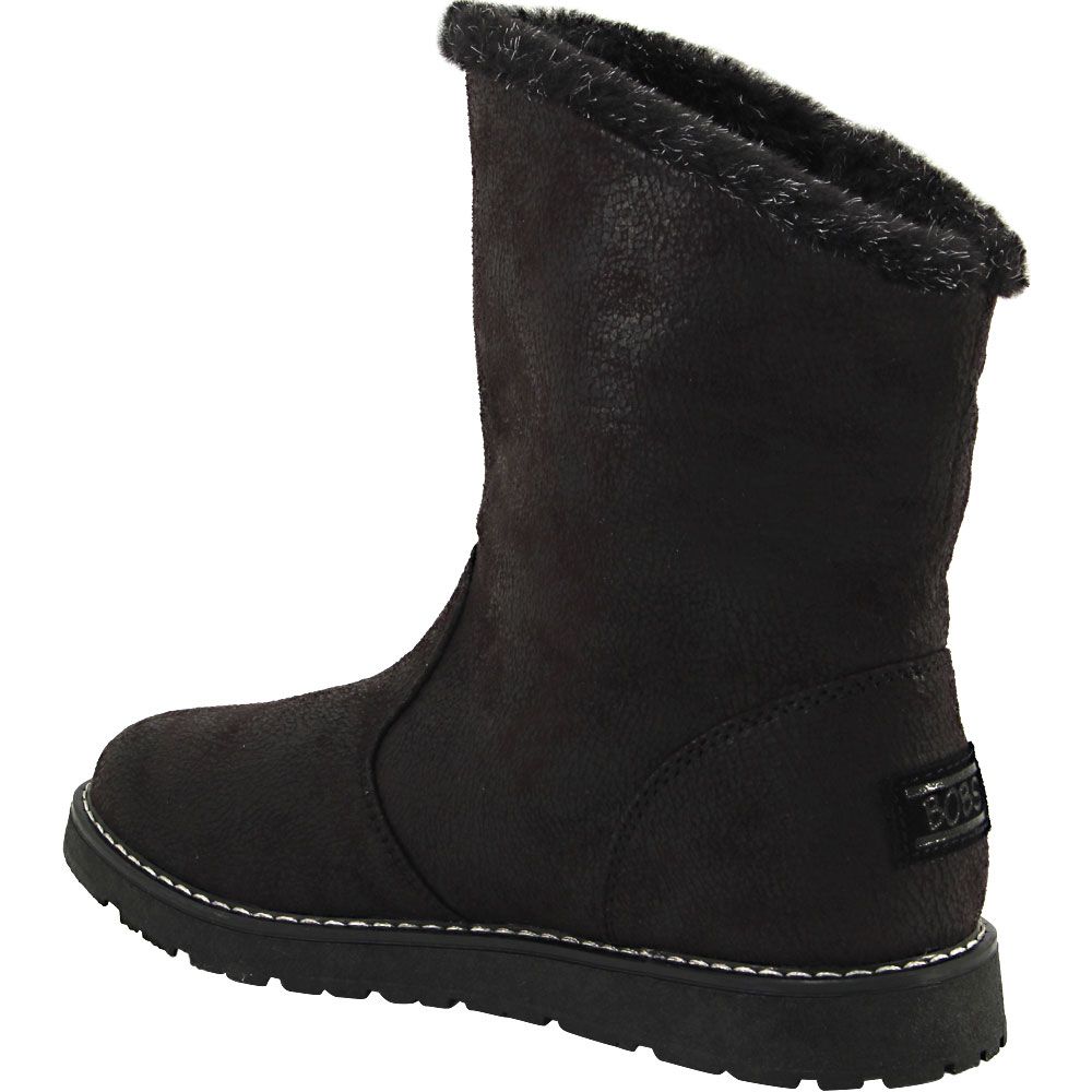Skechers Alpine Puddle Jump Comfort Boots - Womens Black Back View