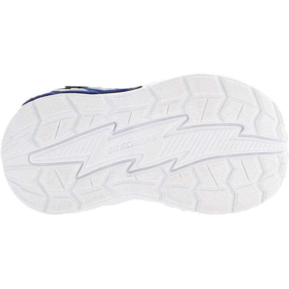 Skechers Light Storm 2 Athletic Shoes - Baby Toddler Navy Sole View