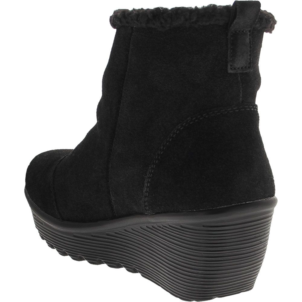 Skechers Parallel Off Hours Winter Boots - Womens Black Back View