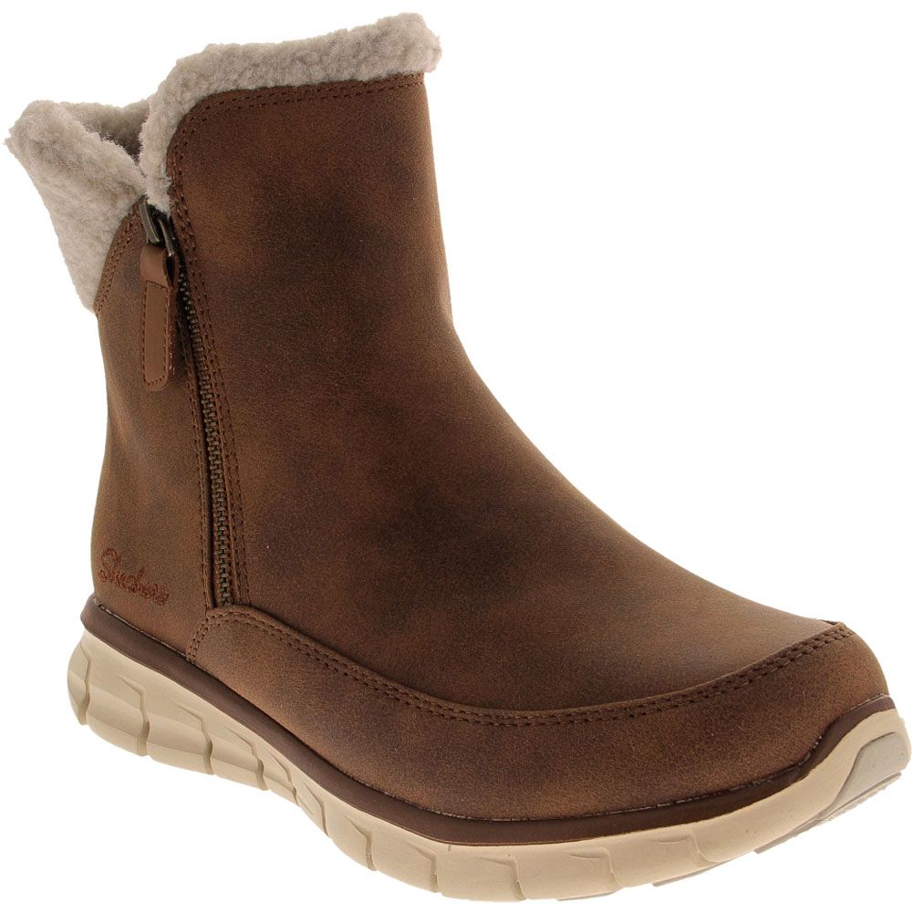 Skechers Synergy Collab Winter Boots - Womens Chestnut