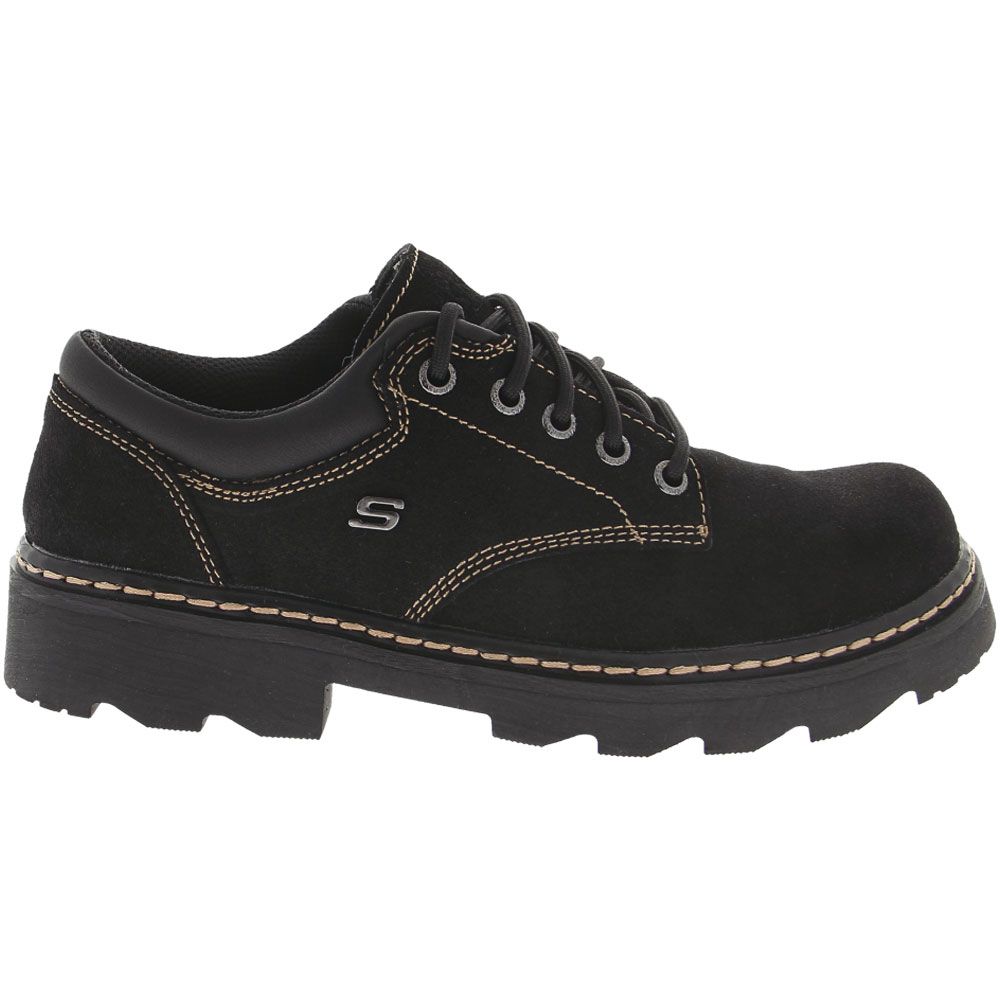 Skechers Parties - Mate Oxford Casual Shoes - Womens Black