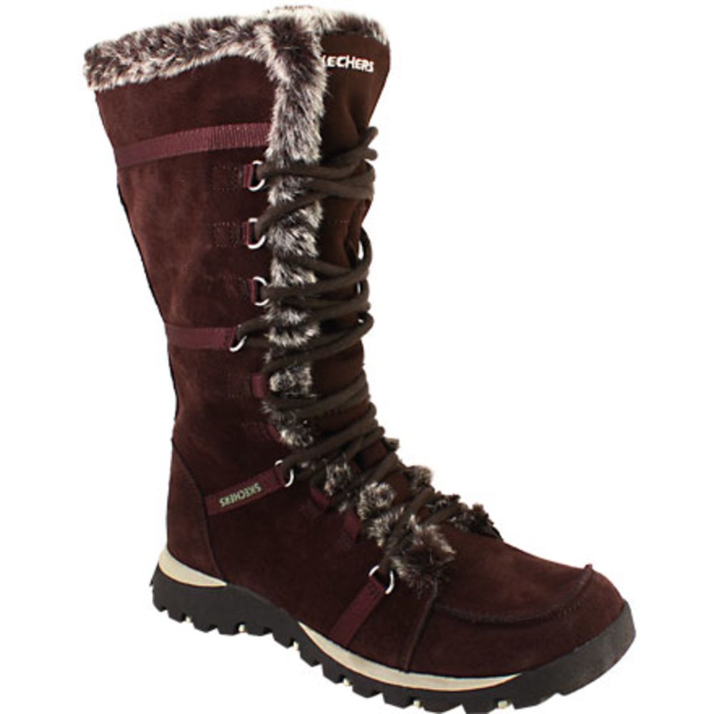 Skechers Grand Jams - Unlimited Winter Boots - Womens Brown