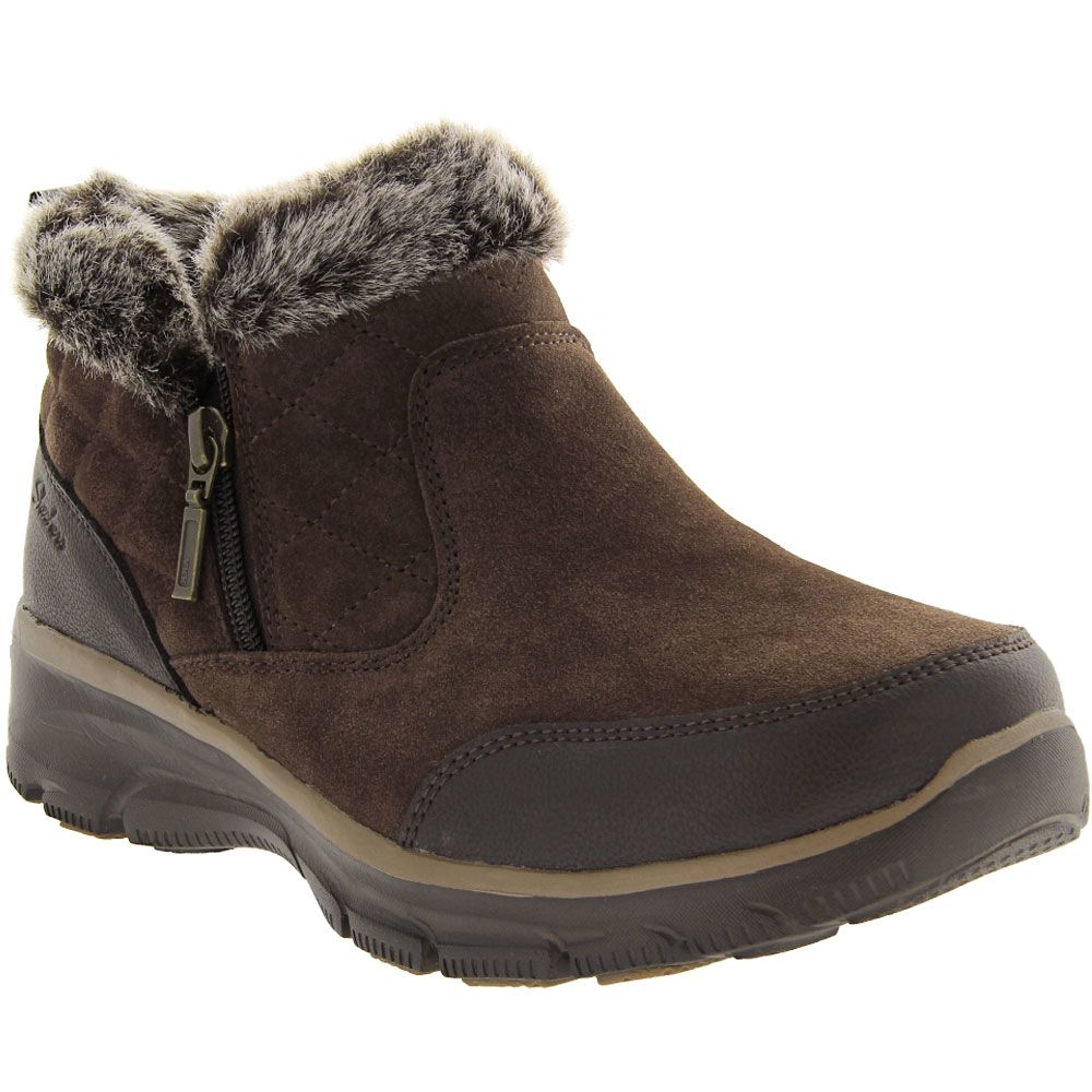 Skechers Easy Going Girl Crush Casual Boots - Womens Chocolate
