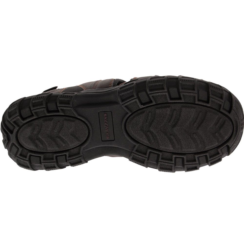 Skechers Garver Sandals - Mens Chocolate Sole View