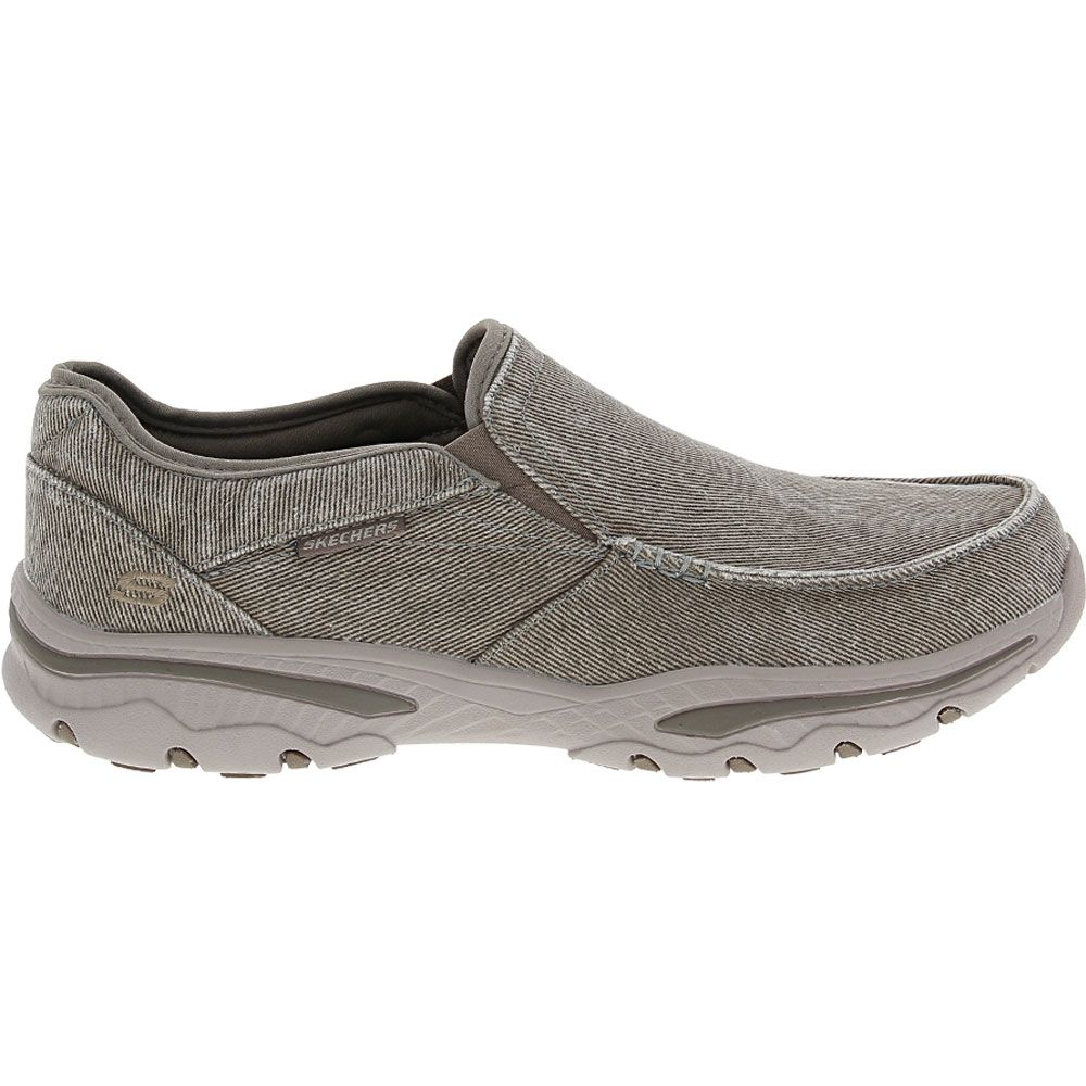 Skechers Creston Slip On Casual Shoes - Mens Taupe