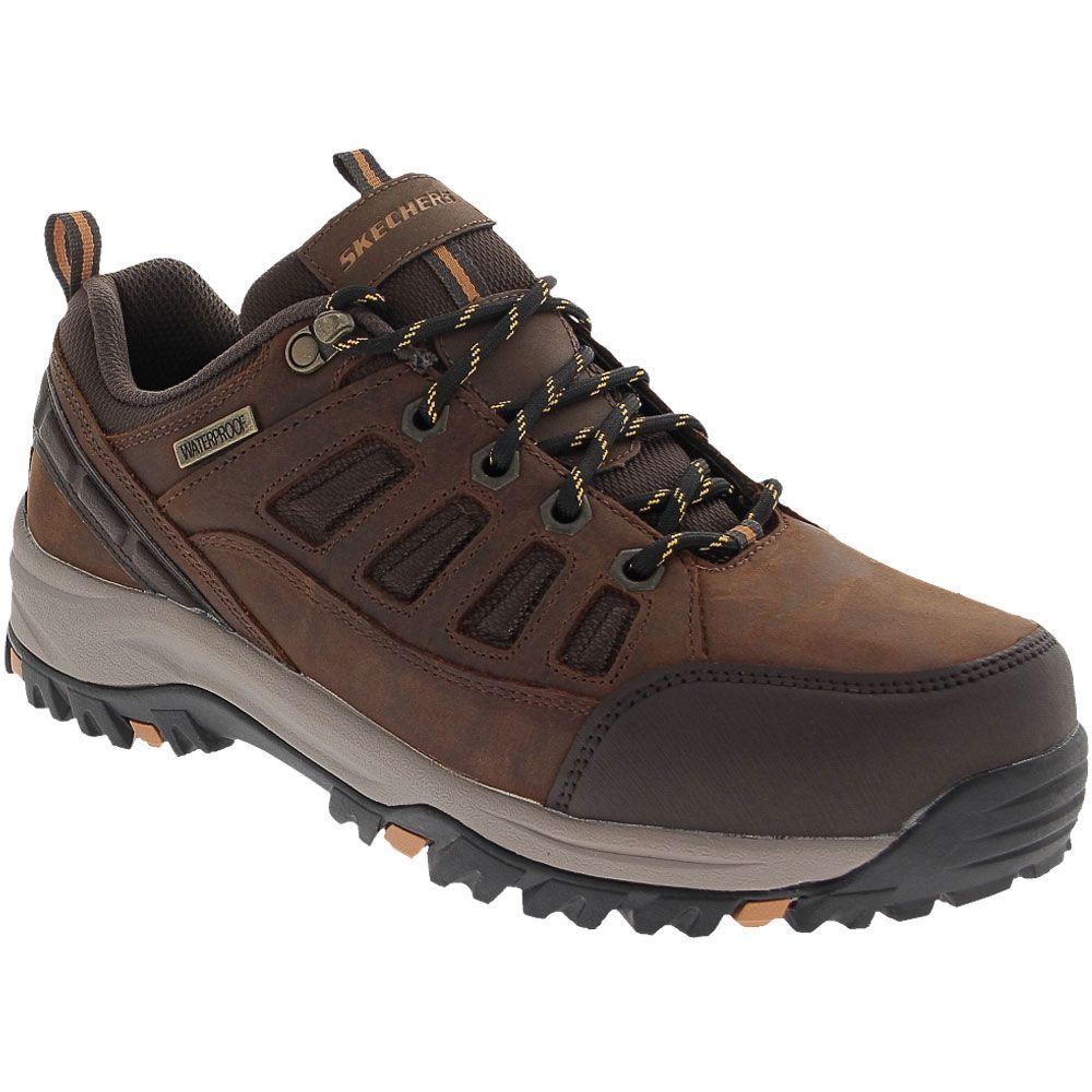 Skechers Relment Semego Hiking Shoes - Mens Brown