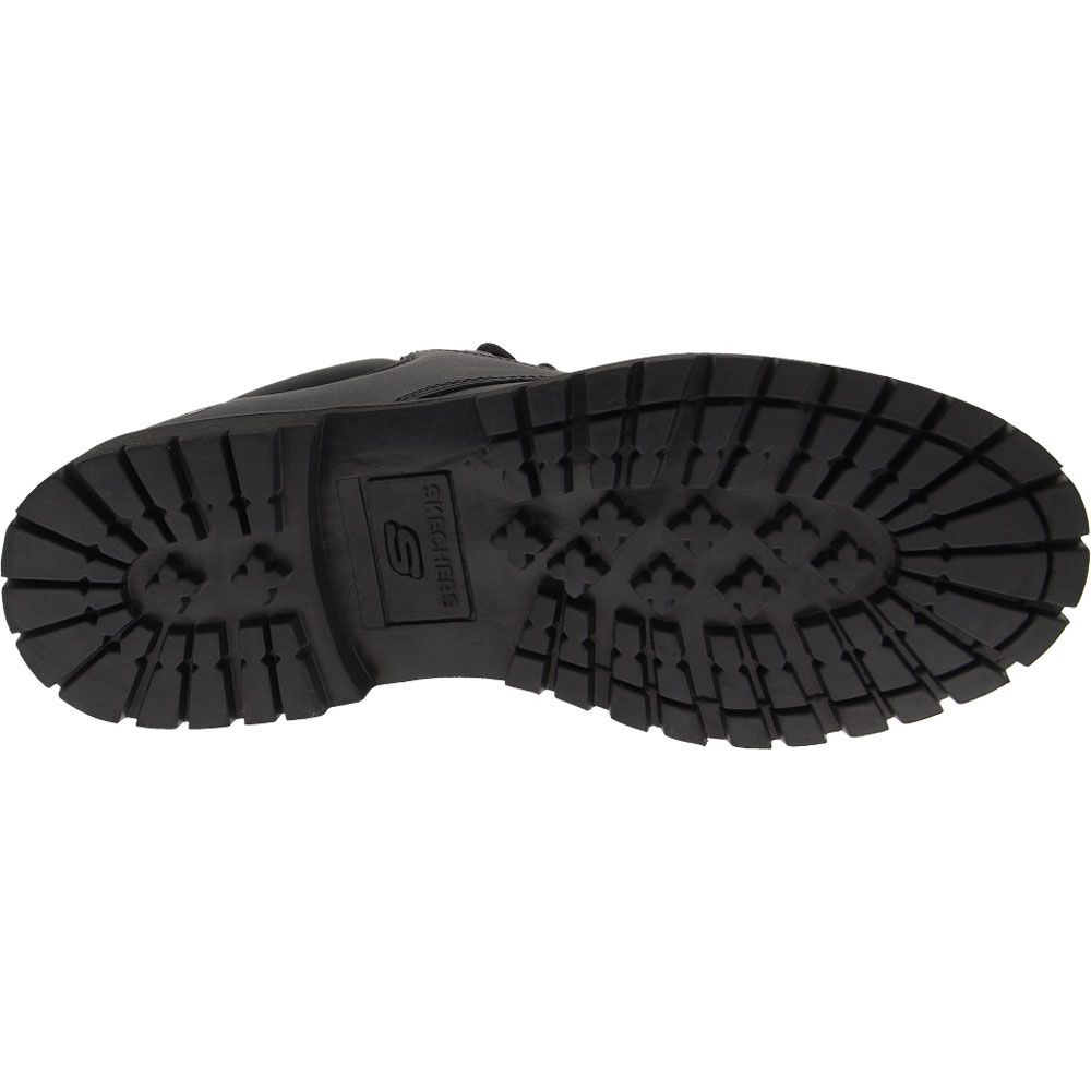 black skechers white sole