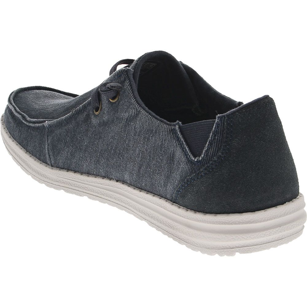 Skechers Melson Raymon Casual Shoes - Mens Blue Back View