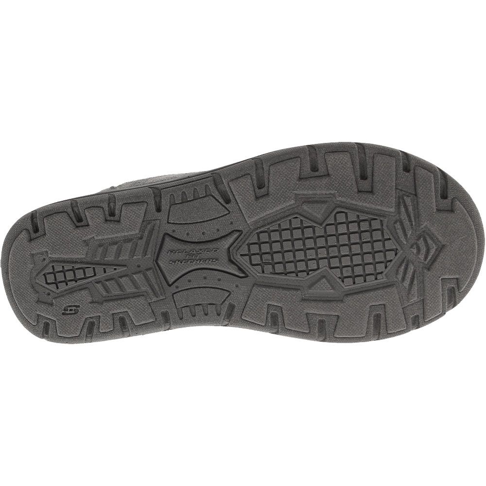 Skechers Expected X Larmen Slippers - Mens Charcoal Sole View
