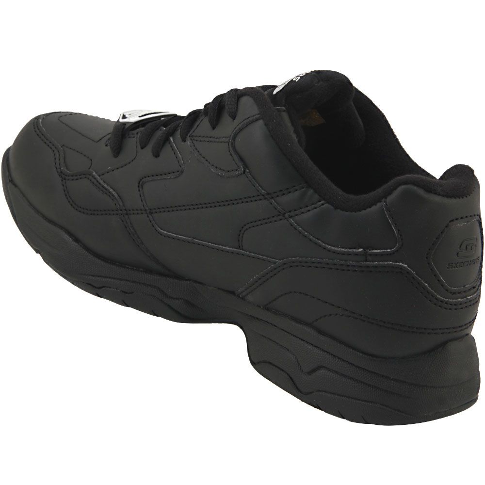 Skechers Work Albie Non-Safety Toe Work Shoes - Womens Black Back View