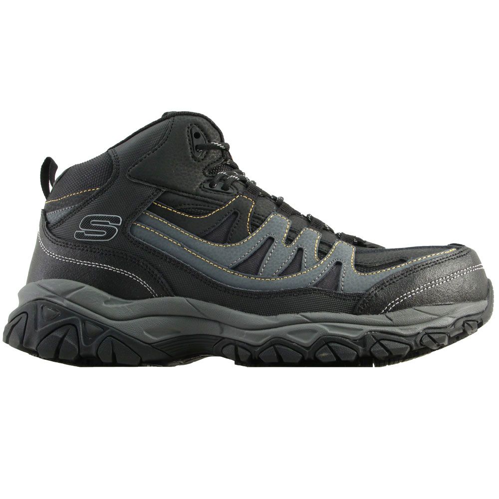 Skechers 77108 | Mens Steel Toe Work Boots Shoes