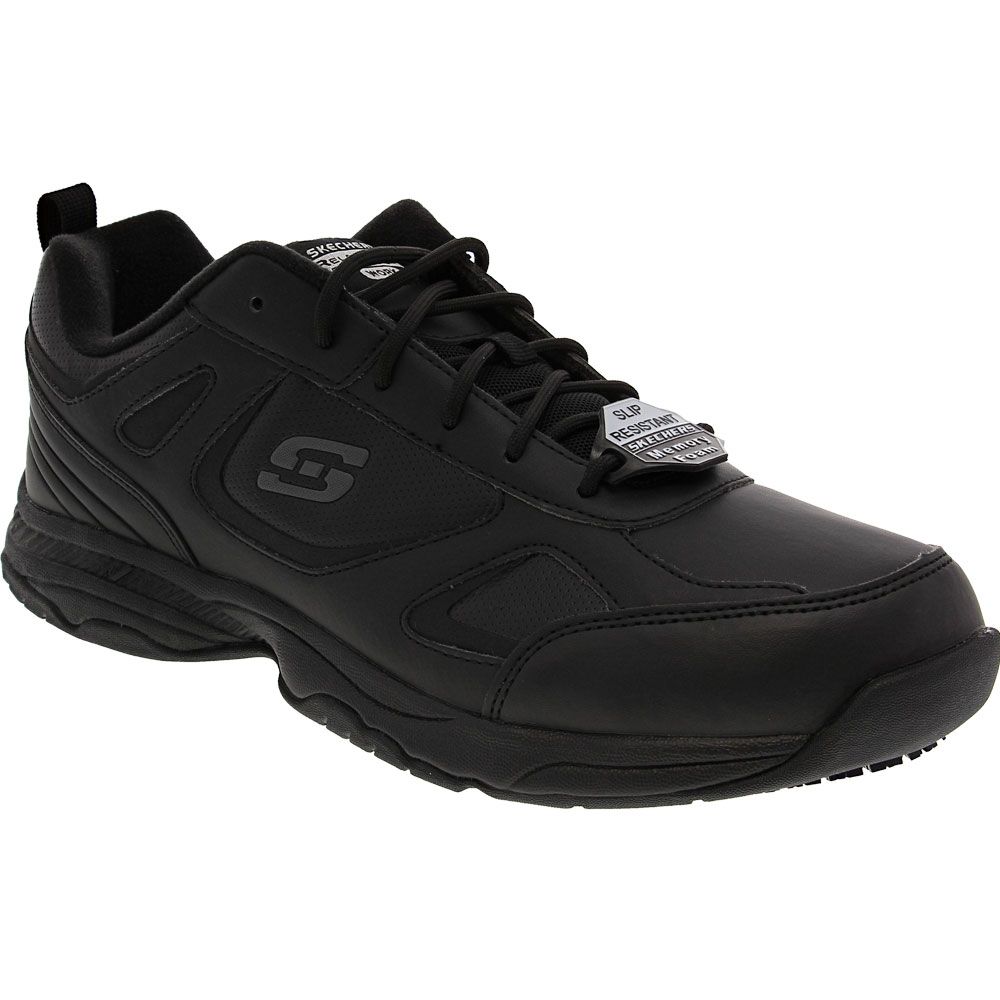 Skechers Work Dighton Non-Safety Toe Work Shoes - Mens Black