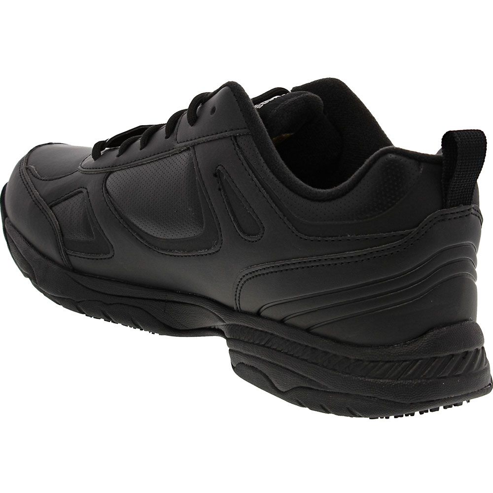 Skechers Work Dighton Non-Safety Toe Work Shoes - Mens Black Back View