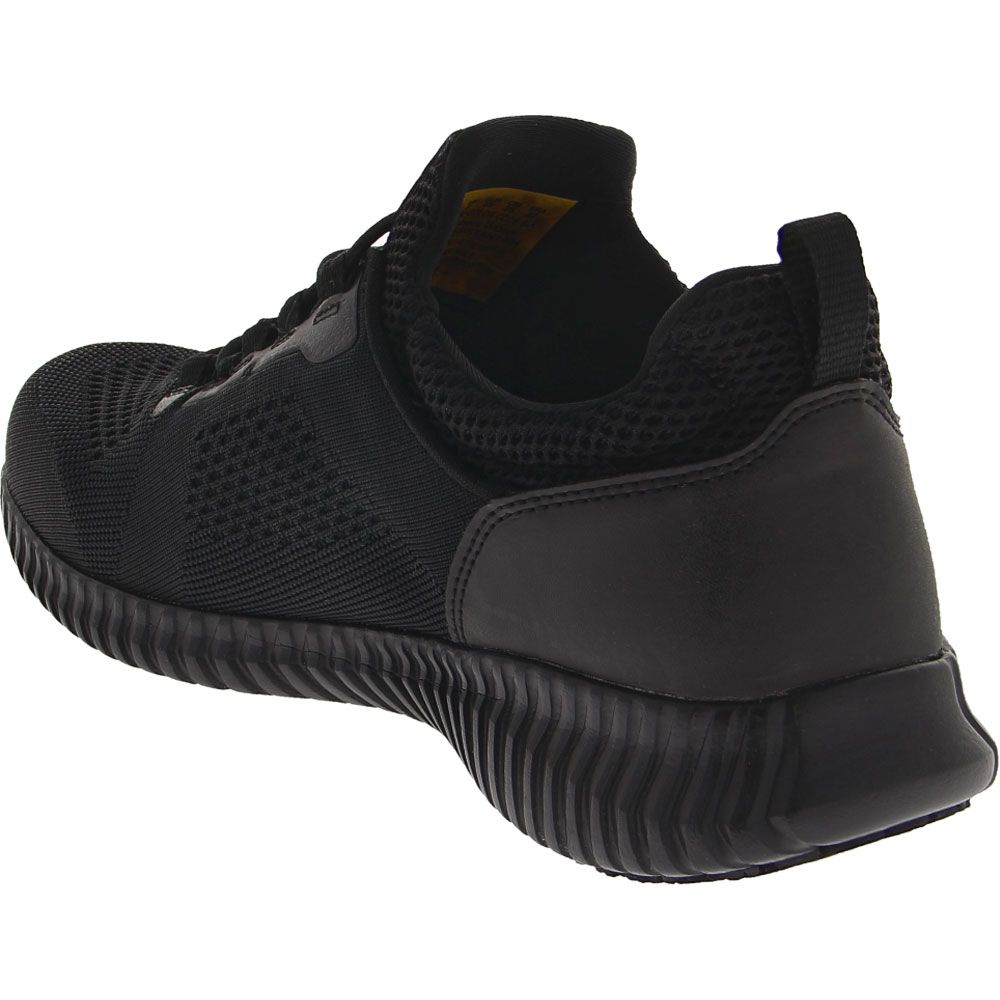 Skechers Work Cessnock Non-Safety Toe Work Shoes - Mens Black Back View