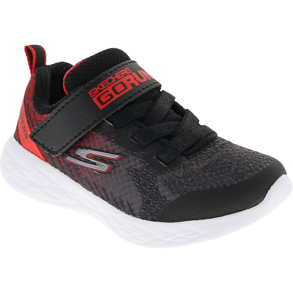 Skechers Go Run Baxtux Athletic Shoes - Baby Toddler Black Red