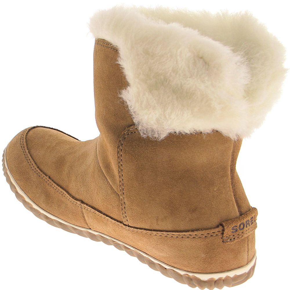 Sorel Out N About Bootie Slippers - Womens Tan Back View