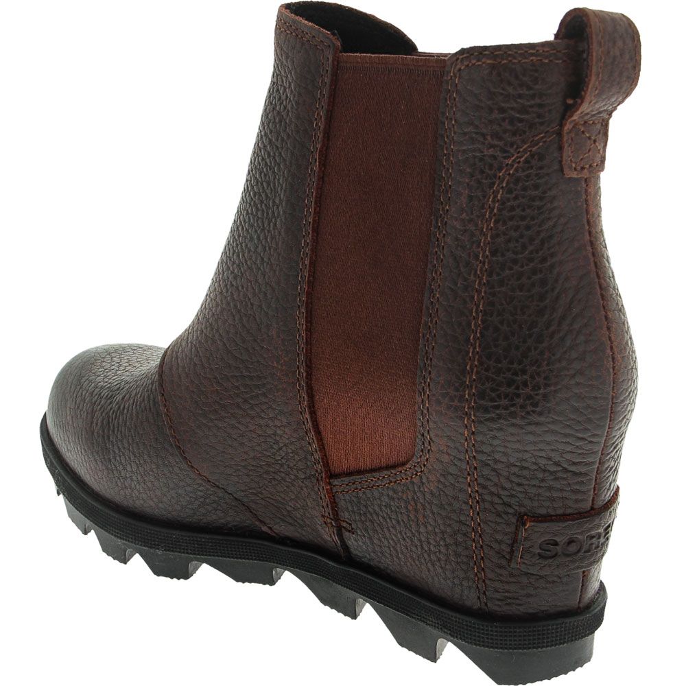 Sorel Joan Of Arc Wedge 2 Casual Boots - Womens Brown Brown Back View