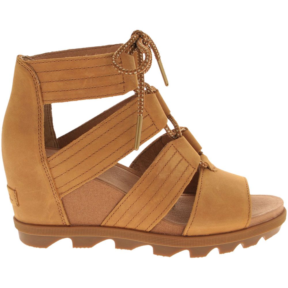 Sorel Joanie 2 Lace Sandals - Womens Camel Brown Side View