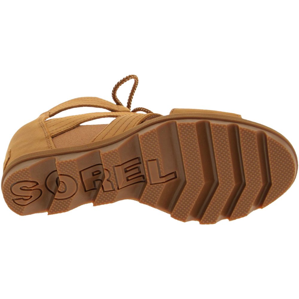 Sorel Joanie 2 Lace Sandals - Womens Camel Brown Sole View