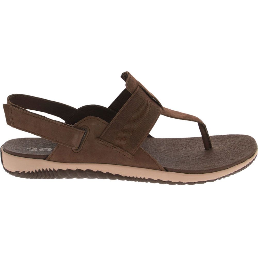 Sorel Out N About Plus Sanda Sandals - Womens Brown Side View
