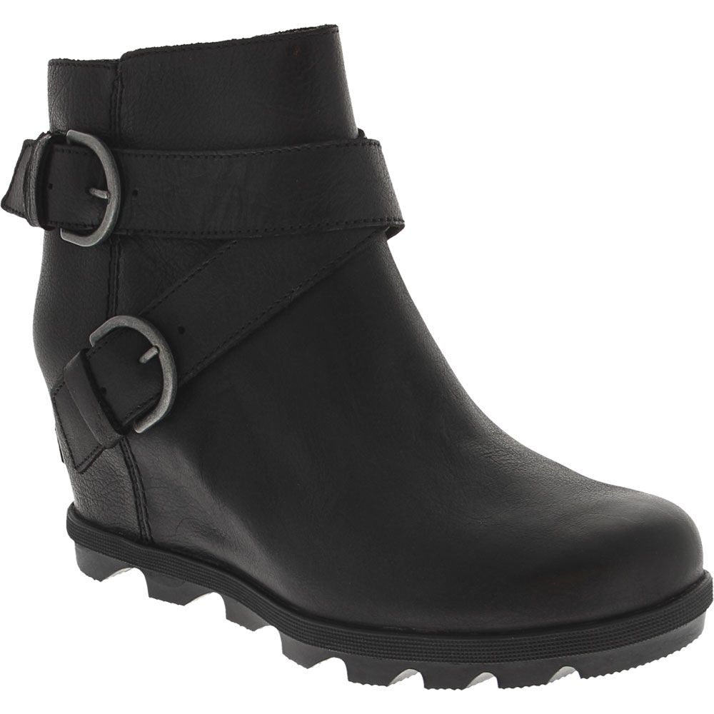 Sorel Joan Of Arc Wedge 2 Bc Casual Boots - Womens Black