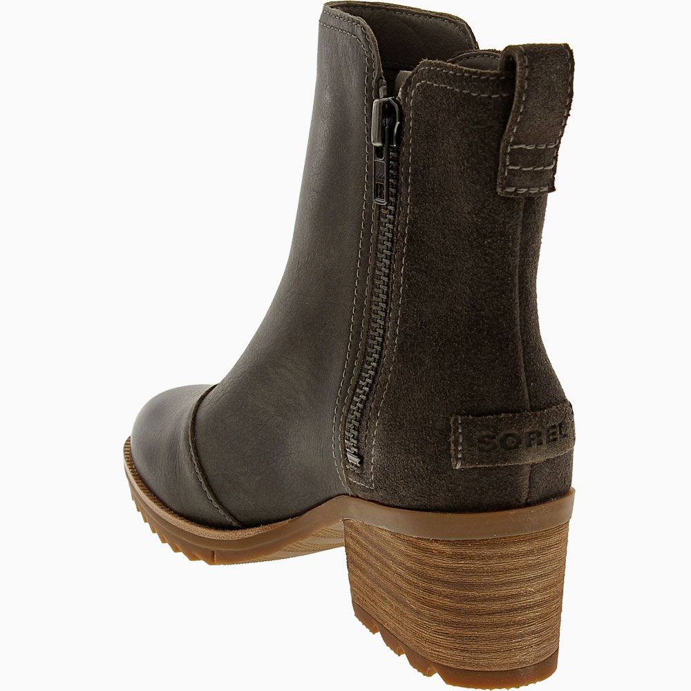 Sorel Cate Ankle Boots - Womens Brown Back View