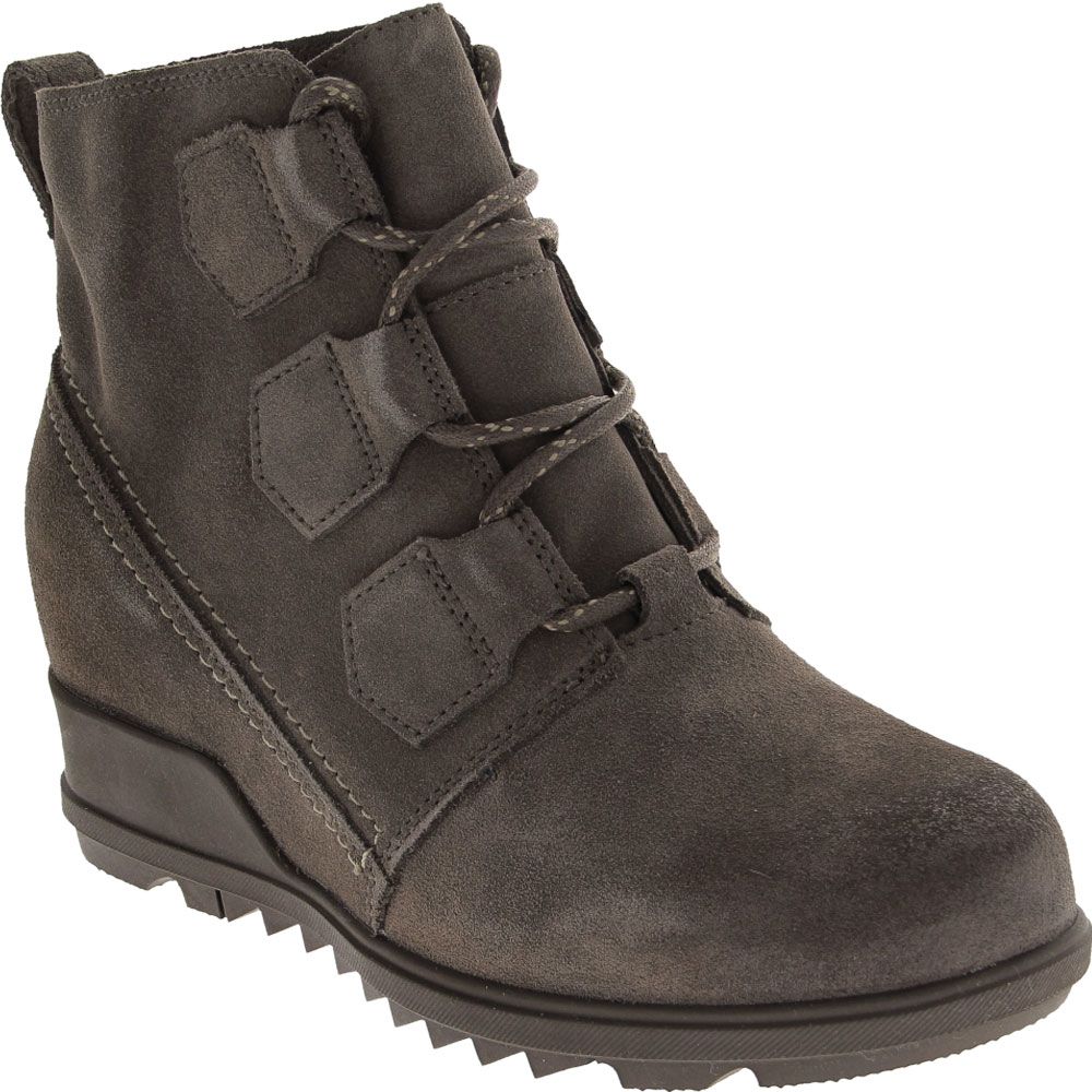 Sorel Evie Lace Casual Boots - Womens Grey