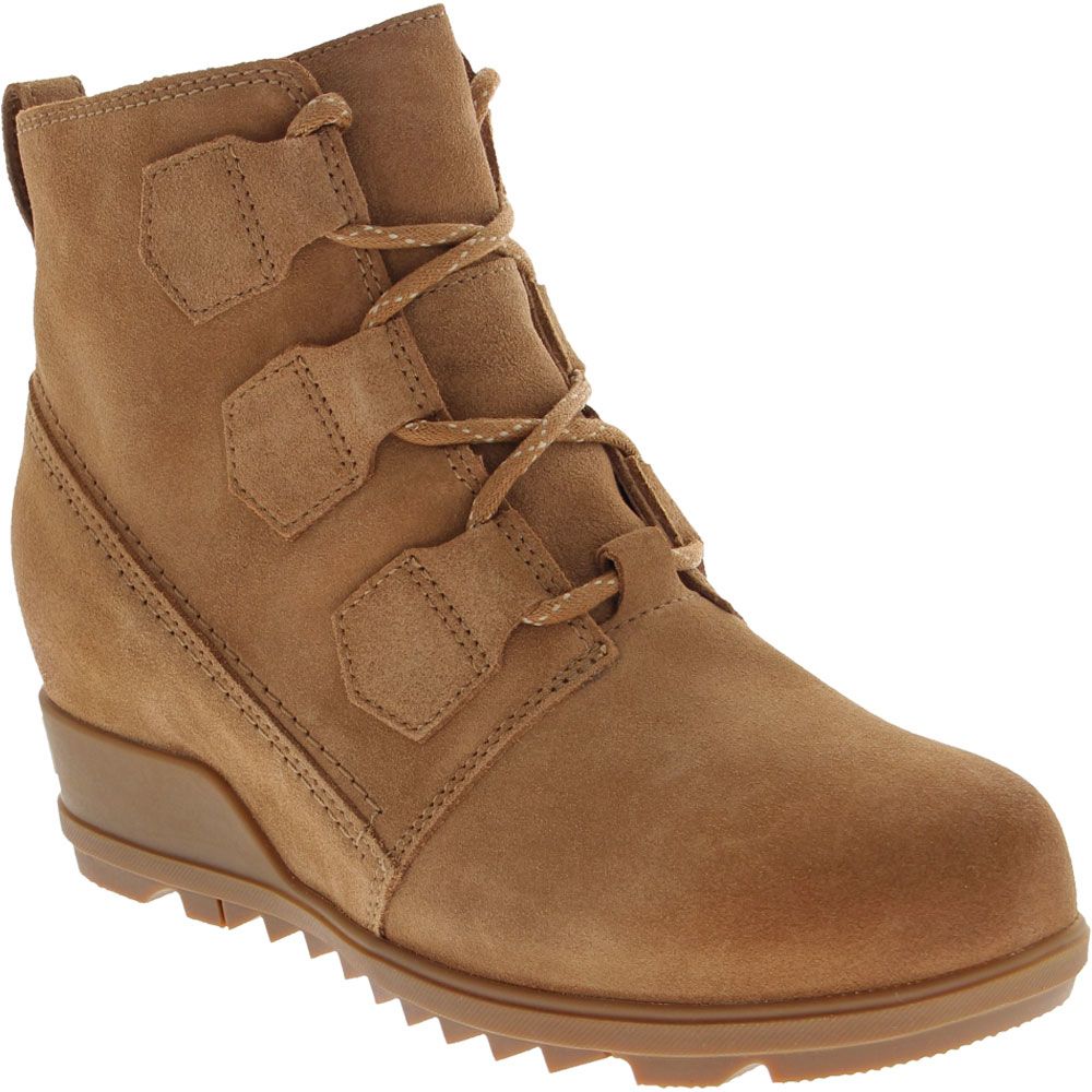 Sorel Evie Lace Casual Boots - Womens Tan