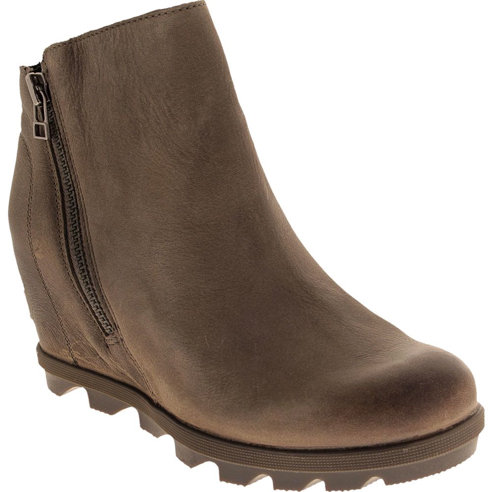 Sorel Joan Of Arc Wedge 2 Z Casual Boots - Womens Ash Brown