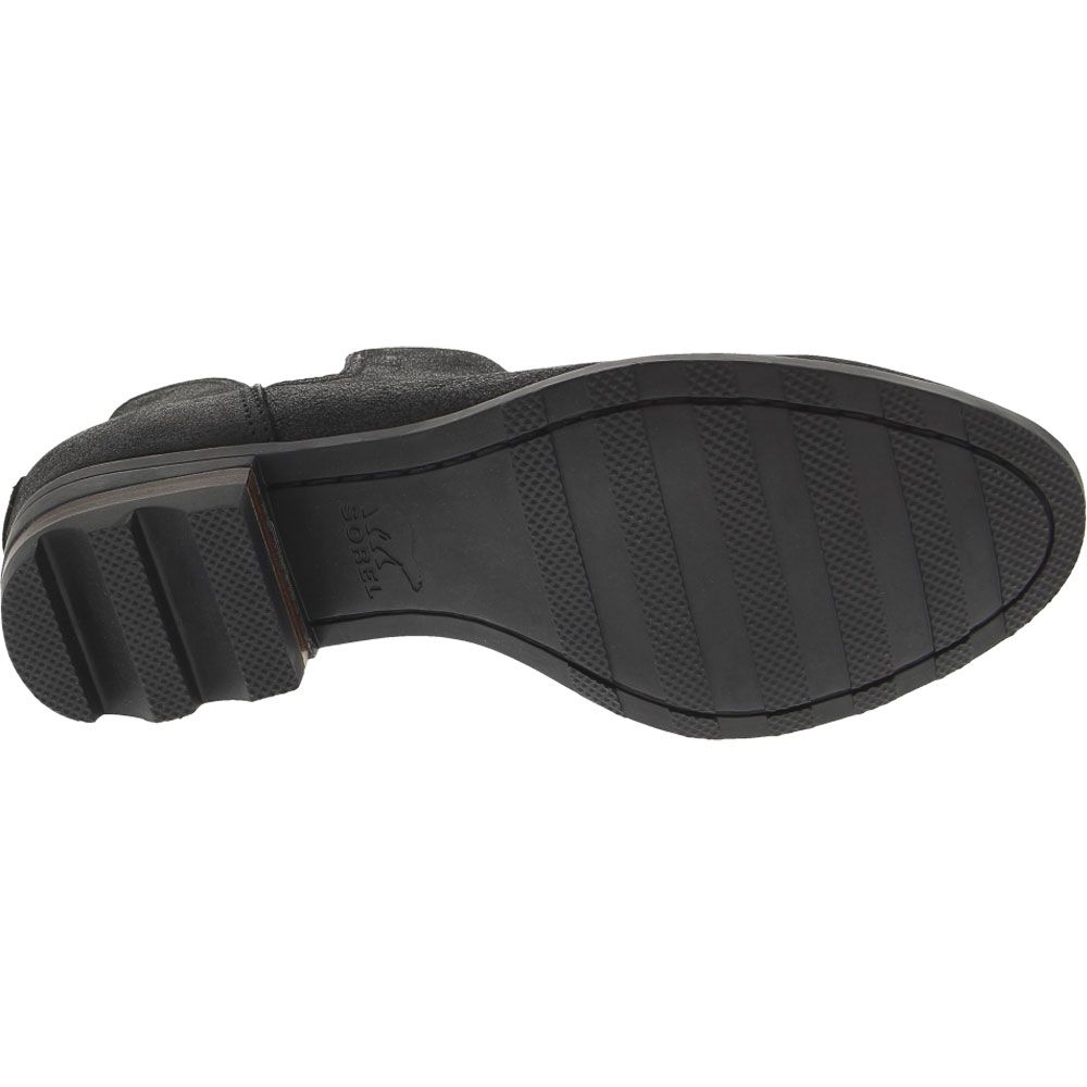 Sorel Lolla 2 Cut Out Shootie Boots Shoes - Womens Black Black Sole View