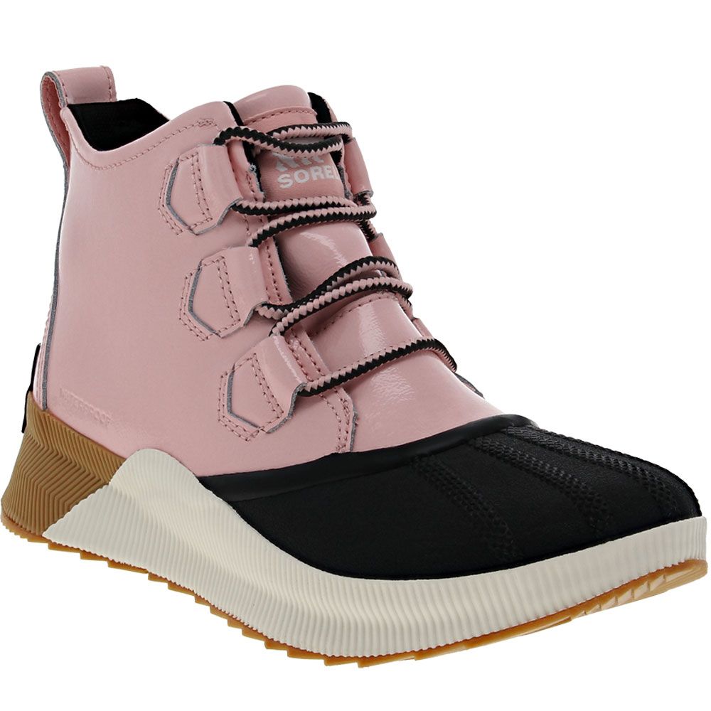 Sorel Out N About III Classic Leather Womens Winter Boots Pink