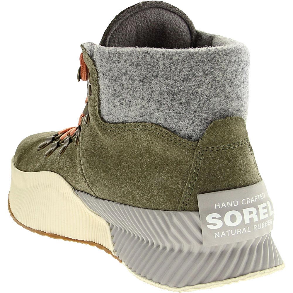 Sorel Out N About III Conquest Winter Boots - Womens Stone Green Back View